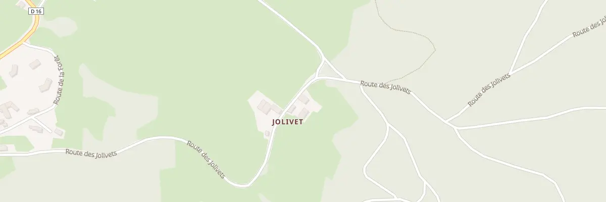 Plan du 1028 Rte des Jolivets à Chauffailles