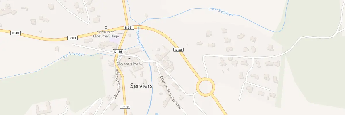Plan du 2 Imp du Ranquet à Serviers-et-Labaume
