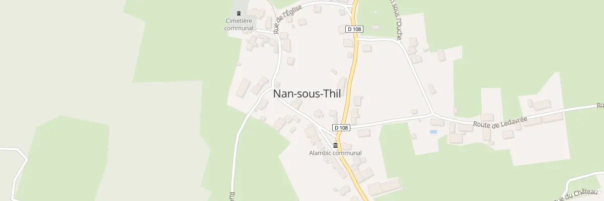 Plan du 9 Rue de l’Eglise (Nan) à Nan-sous-Thil