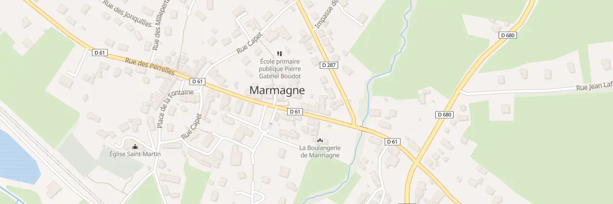 Plan du 18 Rue du Bourg à Marmagne