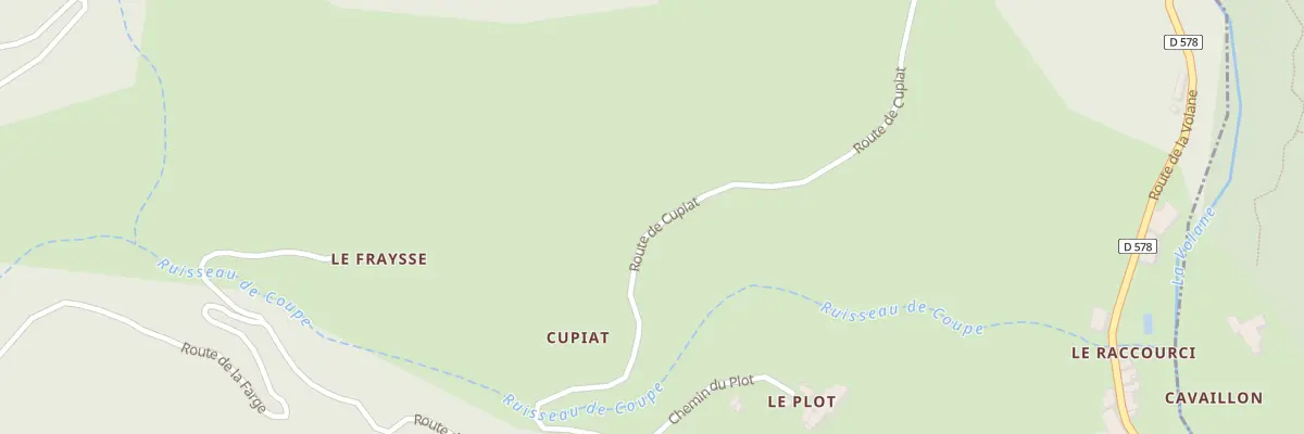 Plan du 5285 Cupiat à Vallées-d’Antraigues-Asperjoc
