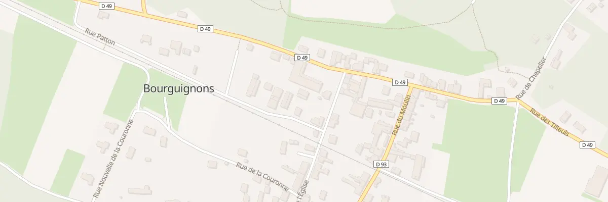 Plan du 4 Rue Patton à Bourguignons