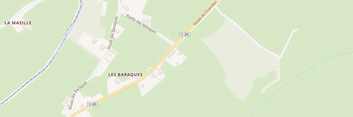 Plan du 5044 Les Baraques à Mornay