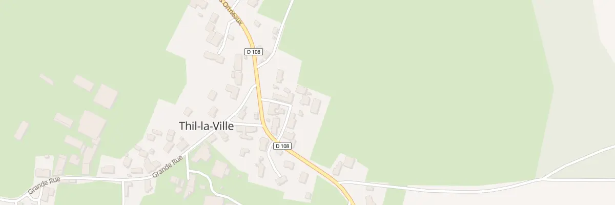 Plan du 1 Che des Ormeaux (Thil) à Nan-sous-Thil