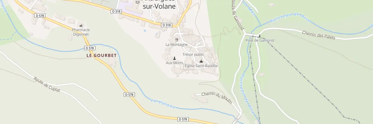 Plan du 5153 Le Village Antraigues à Vallées-d’Antraigues-Asperjoc