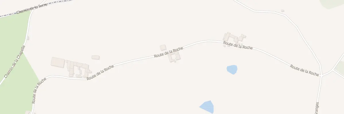 Plan du 724 Rte de la Roche à Maringes
