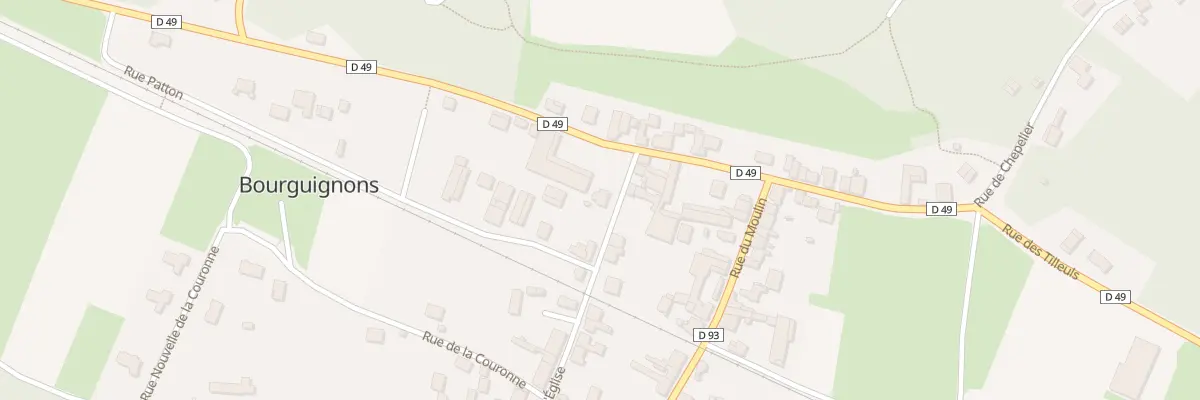 Plan du 17 Rue de l’Eglise à Bourguignons