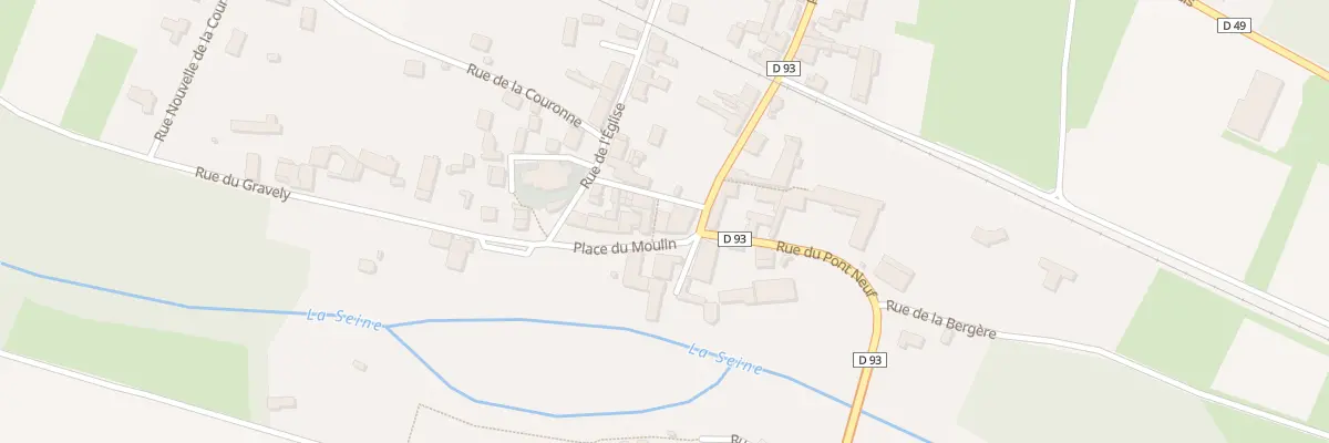 Plan du 4 Pl du Moulin à Bourguignons