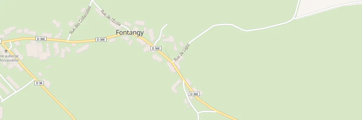 Plan du 4 Rue de Ligot (Village) à Fontangy