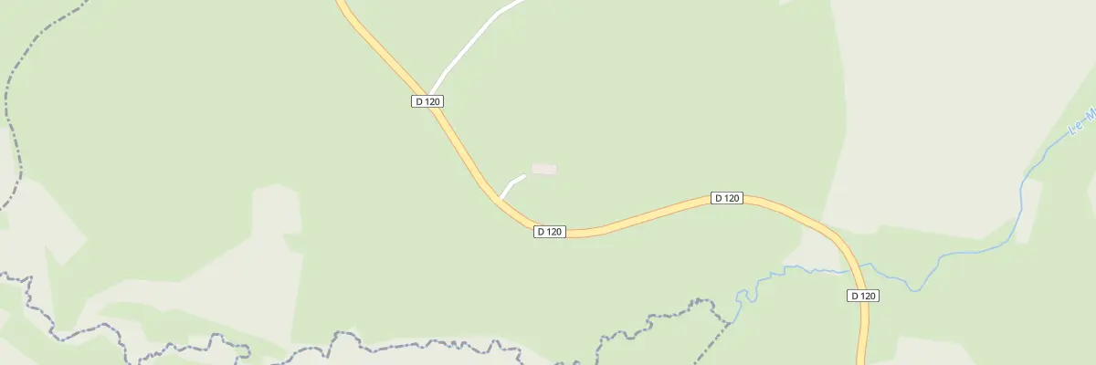Plan du 4240 Rte du Chambon à Saint-Agrève