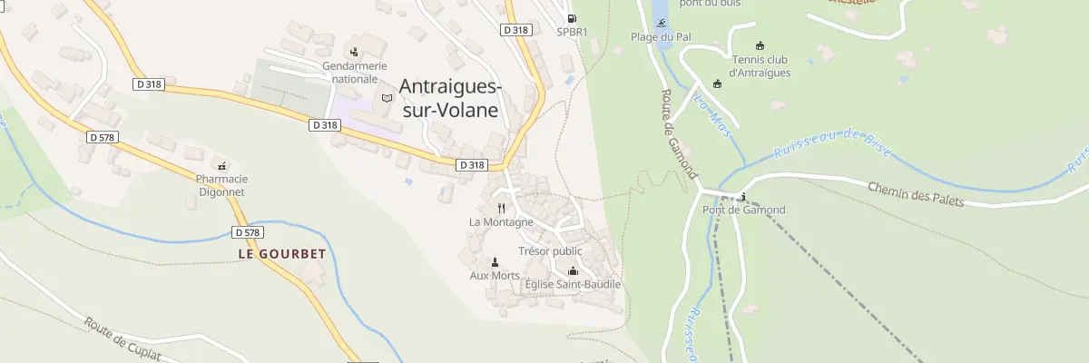 Plan du 5178 Le Village Antraigues à Vallées-d’Antraigues-Asperjoc