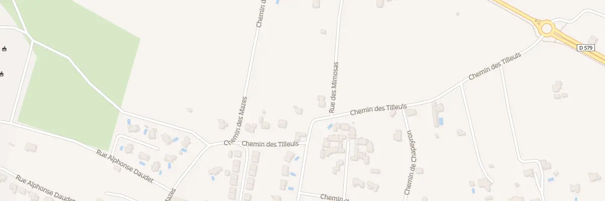 Plan du 282 Rue des Mimosas à Rocher