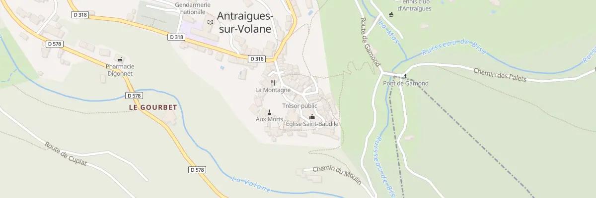 Plan du 5150 Le Village Antraigues à Vallées-d’Antraigues-Asperjoc