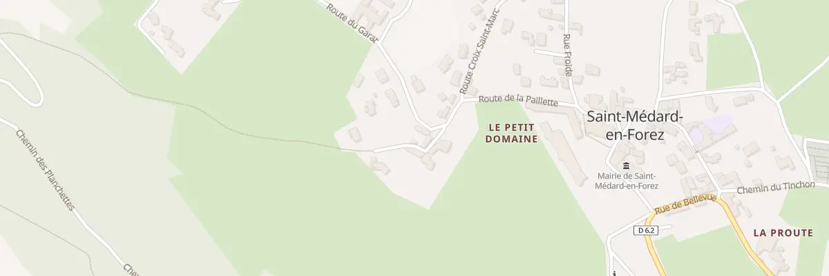 Plan du 187 Rte de la Paillette à Saint-Médard-en-Forez