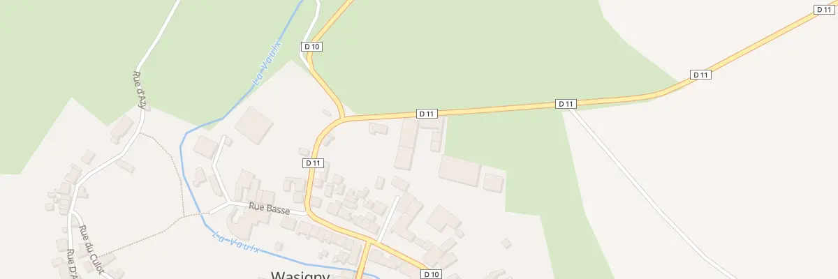 Plan du 4 Rte de Grandchamp à Wasigny