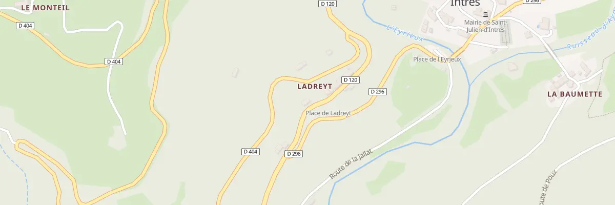 Plan du 5102 Ladreyt à Saint-Julien-d’Intres