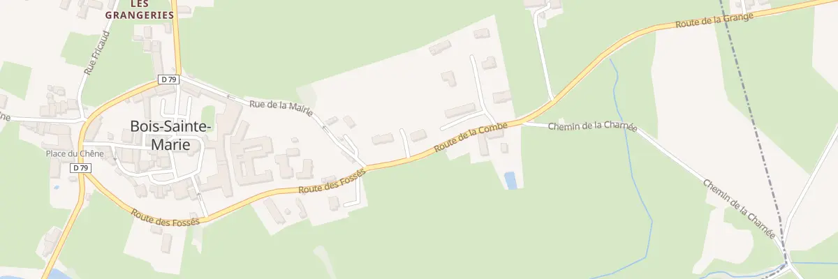 Plan du 5092 Le Village à Bois-Sainte-Marie