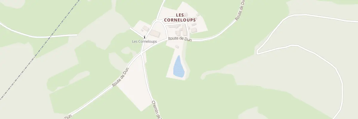 Plan du 5000 Les Corneloups à Saint-Racho
