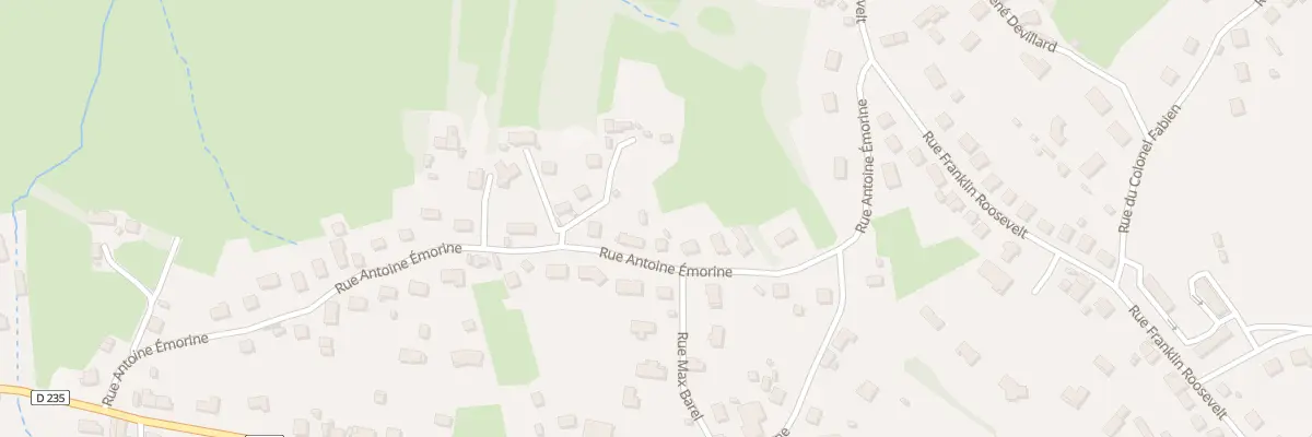Plan du 43 Rue Antoine Emorine à Saint-Vallier