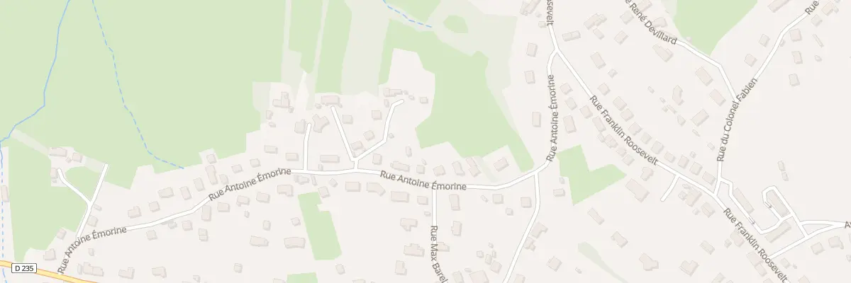 Plan du 45 Rue Antoine Emorine à Saint-Vallier