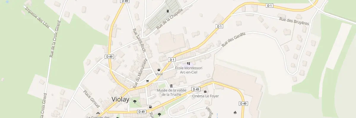 Plan du 5109 Le Bourg Sud à Violay