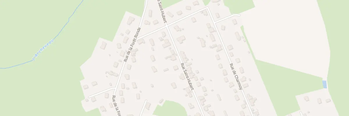 Plan du 25 Rue de Saint Hubert à Blanzy