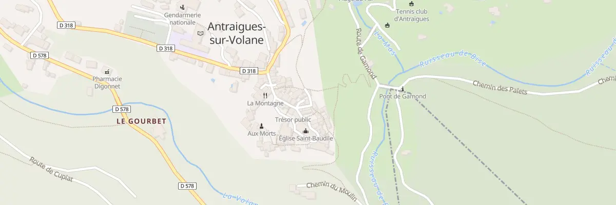 Plan du 5133 Le Village Antraigues à Vallées-d’Antraigues-Asperjoc
