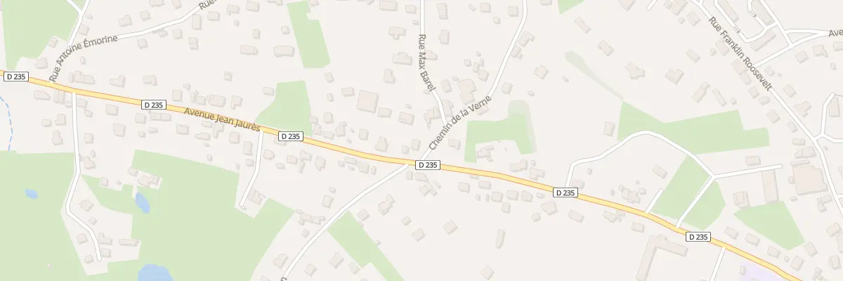 Plan du 52 Av Jean Jaurès à Saint-Vallier