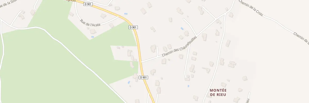 Plan du 5705 Font Malliague à Barjac