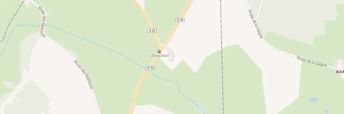 Plan du 5033 Etang Roch à Bois-Sainte-Marie