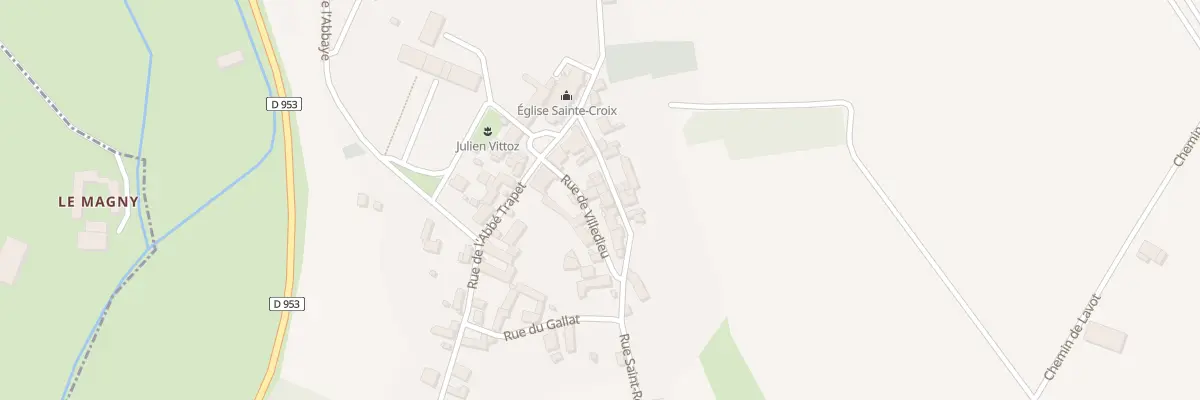 Plan du 3 Rue de Villedieu à Molesme
