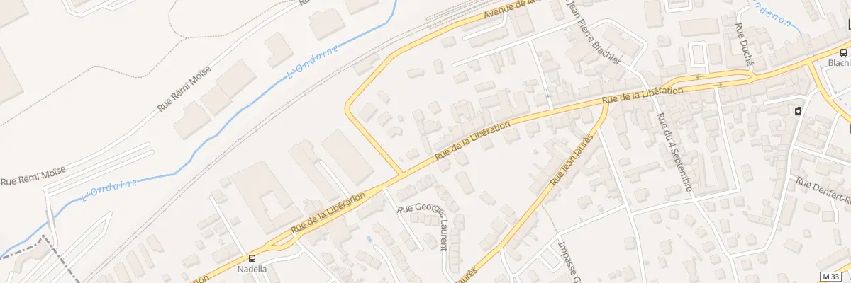 Plan du 60B Rue de la Libération à La Ricamarie