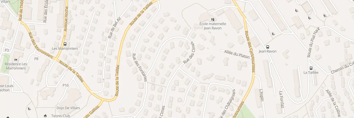 Plan du 20 Rue des Cimes à Villars