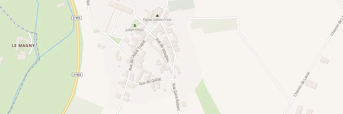 Plan du 1 Rue de Villedieu à Molesme