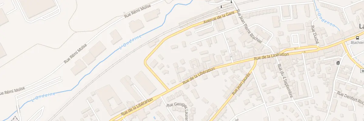 Plan du 60 Rue de la Libération à La Ricamarie