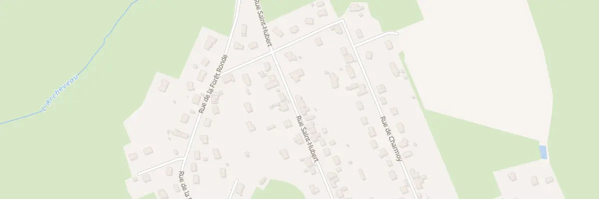 Plan du 26 Rue de Saint Hubert à Blanzy