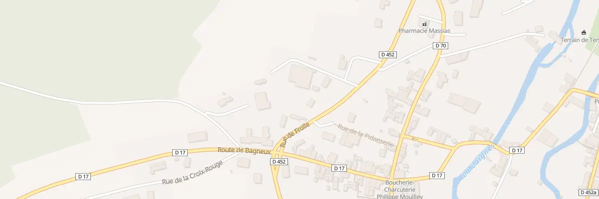 Plan du 12 Rue de Frolle aux Riceys
