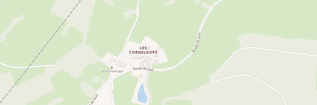 Plan du 5007 Les Corneloups à Saint-Racho