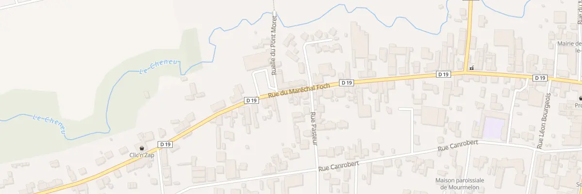 Plan du 87 Rue du Maréchal Foch à Mourmelon-le-Grand