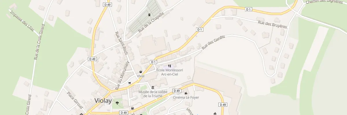 Plan du 5113 Le Bourg Sud à Violay