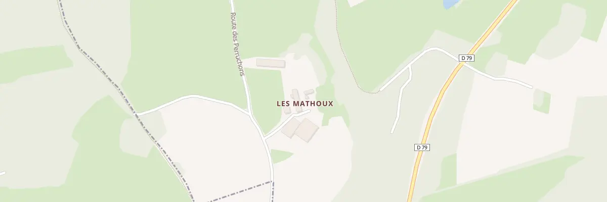Plan du 474 Rte des Perruchons à Ozolles