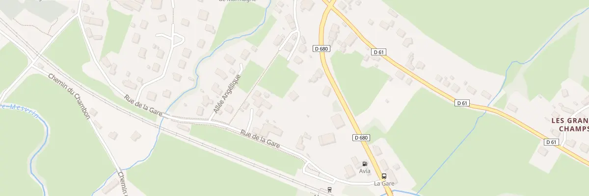 Plan du 41 Rue de la Gare à Marmagne