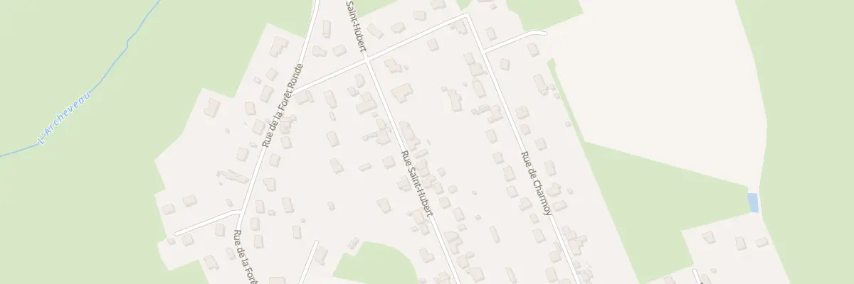 Plan du 24 Rue de Saint Hubert à Blanzy