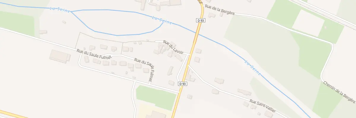 Plan du 1 Rue du Lavoir à Bourguignons