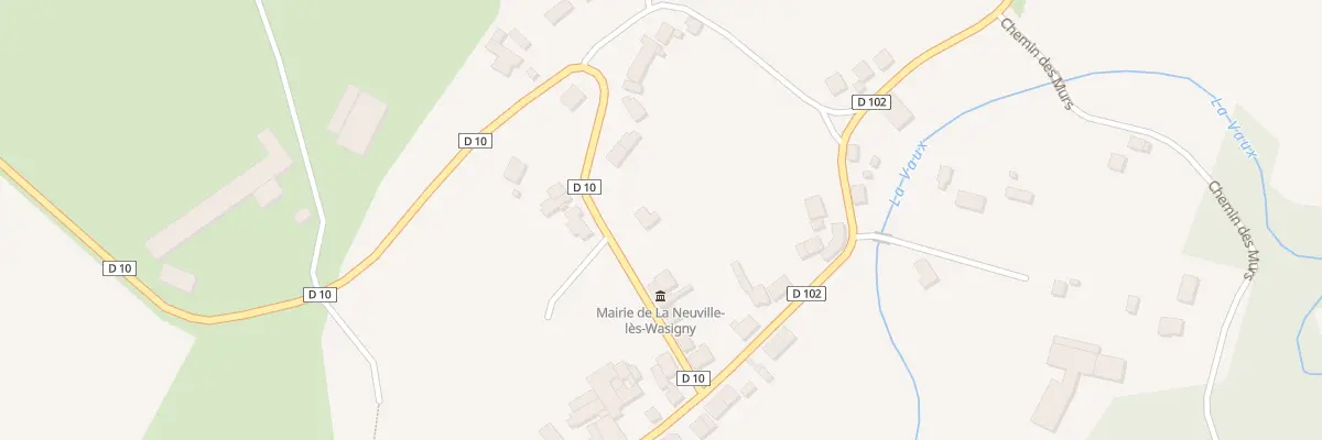 Plan du 8 Rue du Croteau à La Neuville-lès-Wasigny