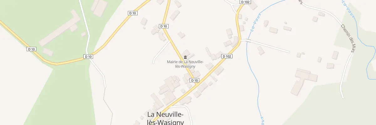 Plan du 2 Rue du Croteau à La Neuville-lès-Wasigny