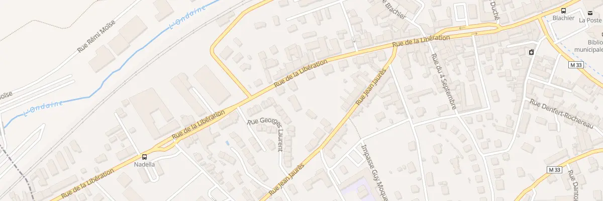 Plan du 53 Rue de la Libération à La Ricamarie