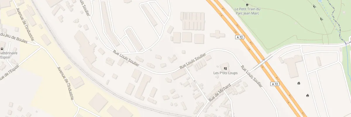 Plan du 3 Rue Louis Soulier à Villars