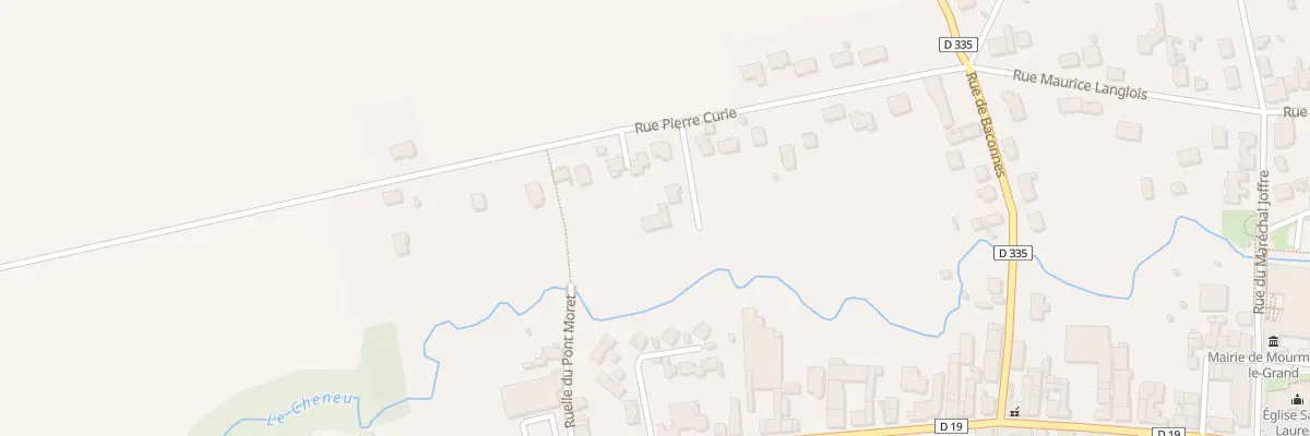 Plan du 465 Rue Pierre Curie à Mourmelon-le-Grand