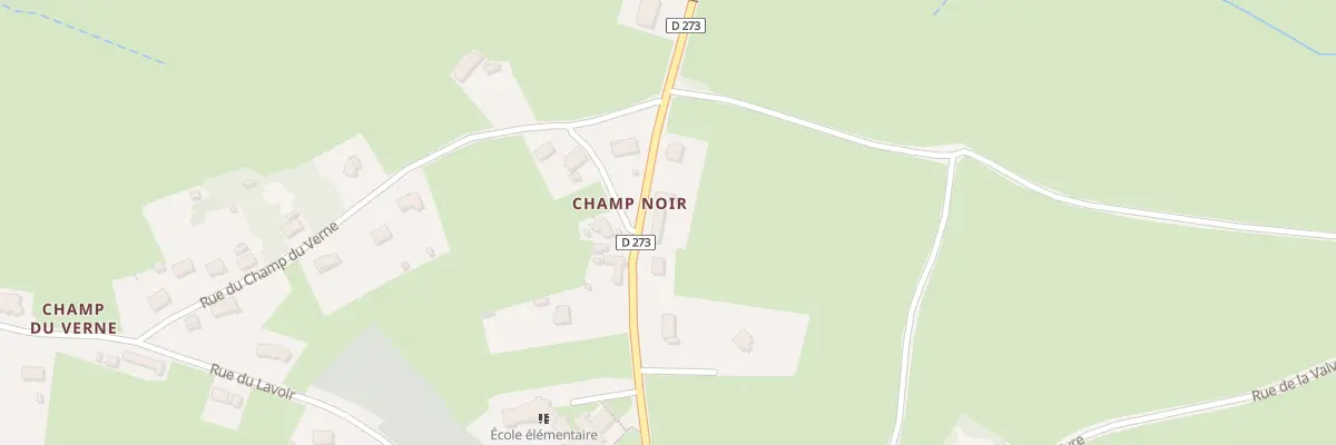 Plan du 18 Rte de Saint Vallier à Pouilloux